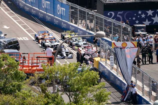 August 23, 2026, Washington, District Of Columbia, USA: United States President Donald J Trump at the Freedom 250 Grand Prix in Washington, DC, USA, on Sunday, August 23, 2026. The 250 mile race consists of 147 laps of the 1.7 mile, 7 turn course and will be the first ever NTT IndyCar, Indy Car, IRL, USA Series race held in the nationÃ¢â‚¬â ¢s capital IndyCar 2026: Freedom 250 Grand Prix  - ZUMAs152 20260823_faa_s152_023 Copyright: xAndrewxThomasx