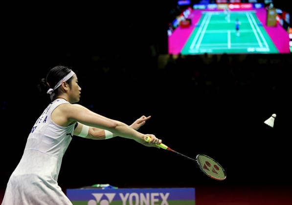 2026 BWF World Championships Women s Singles Finals: South Korea vs Japan New Delhi, Aug 23 (ANI): South Korea s An Se Young in action against Japan s Akane Yamaguchi in the women s singles final match at the BWF World Championships at Indira Gandhi Indoor Stadium, in New Delhi on Sunday. NEW DELHI Delhi India Copyright: xANIx ANI_20260823342