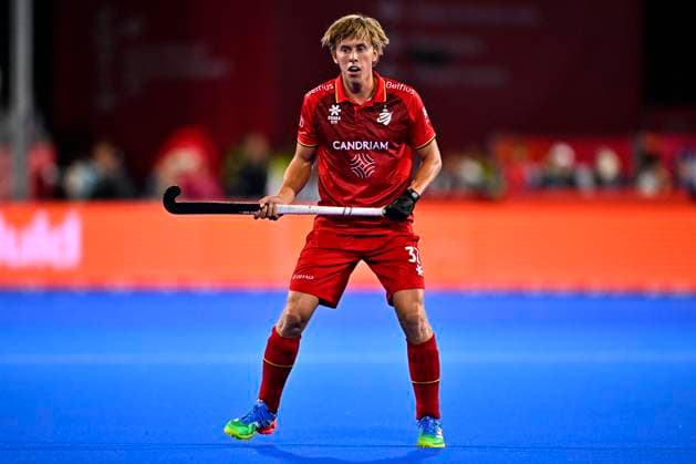 Spain v Belgium - FIH Hockey World Cup 2026 WAVRE, BELGIUM - AUGUST 23 : Vloeberghs Jack of Belgium during the FIH Hockey World Cup 2026 M36 second phase group pool F match between Spain and Belgium on August 23, 2026 in Wavre, Belgium, 23 08 2026 Wavre Belgium  Copyright: xTomasxSiskx