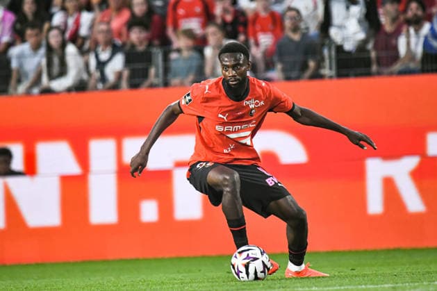 FOOTBALL : Stade Rennais vs Paris SG - Ligue 1 - JournÃ e 1 - 23 08 2026 Issa Soumare (Stade Rennais) RennesFrance  Copyright: xBaptistexAutissierx