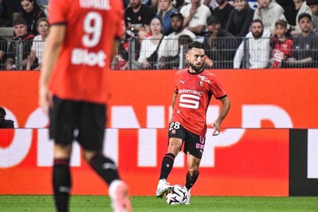 FOOTBALL : Stade Rennais vs Paris SG - Ligue 1 - JournÃ e 1 - 23 08 2026 Adrien Thomasson (Stade Rennais) RennesFrance  Copyright: xBaptistexAutissierx