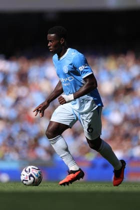 Football - Premier League - Manchester City v Bournemouth 23rd August 2026 - Premier League - Manchester City v Bournemouth - Marc Guehi of Manchester City - Photo: Simon Stacpoole Offside. Manchester UK *** Fußball: Premier League – Manchester City gegen Bournemouth, 23. August 2026; Premier League – Manchester City gegen Bournemouth; Marc Guehi von Manchester City; Foto: Simon Stacpoole; Abseits; Manchester, Großbritannien  Copyright: xSimonxStacpoolexOffside