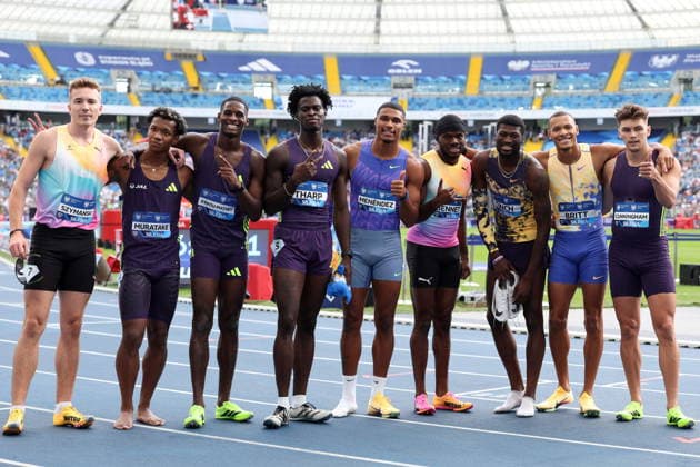 CHORZOW 23.08.2026 DIAMENTOWA LIGA - MEMORIAL KAMILI SKOLIMOWSKIEJ --- DIAMOND LEAGUE - SILESIA KAMILA SKOLIMOWSKA ATHLETICS MEMORIAL JAKUB SZYMANSKI RACHID MURATAKE JUST KWAOU-MATHEY JA KOBE THARP KENDRY L. MENENDEZ ORLANDO BENNETT CORDELL TINCH JAMAL BRITT TREY CUNNINGHAM FOT. PIOTR KUCZA FOTOPYK NEWSPIX.PL --- newspix.pl POLAND OUT! 