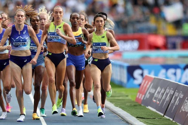 CHORZOW 23.08.2026 DIAMENTOWA LIGA - MEMORIAL KAMILI SKOLIMOWSKIEJ --- DIAMOND LEAGUE - SILESIA KAMILA SKOLIMOWSKA ATHLETICS MEMORIAL ROSE DAVIES NOZOMI TANAKA FOT. PIOTR KUCZA FOTOPYK NEWSPIX.PL --- newspix.pl POLAND OUT! 