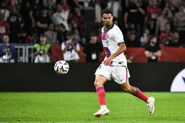 FOOTBALL : Stade Rennais vs Paris SG - Ligue 1 - JournÃ e 1 - 23 08 2026 Warren Zaire-Emery (Paris SG) RennesFrance  Copyright: xBaptistexAutissierx