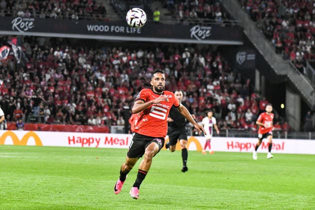 FOOTBALL : Stade Rennais vs Paris SG - Ligue 1 - JournÃ e 1 - 23 08 2026 Moussa Tamari (Stade Rennais) RennesFrance  Copyright: xBaptistexAutissierx