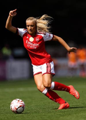 Arsenal v Paris FC Women 23 August 2026, Borehamwood - Pre Season Friendly - Arsenal v Paris FC Women - Smilla Holmberg of Arsenal - Photo: Jacques Feeney Offside. Borehamwood UK *** Arsenal gegen Paris FC Women, 23. August 2026, Borehamwood – Freundschaftsspiel zur Saisonvorbereitung: Arsenal gegen Paris FC Women. Smilla Holmberg von Arsenal. Foto: Jacques Feeney. Abseits. Borehamwood, Großbritannien  Copyright: xJacquesxFeeneyx xOffsidexOffside