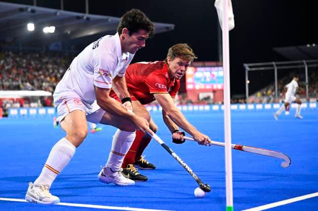 Spain v Belgium - FIH Hockey World Cup 2026 WAVRE, BELGIUM - AUGUST 23 : Boon Tom of Belgium during the FIH Hockey World Cup 2026 M36 second phase group pool F match between Spain and Belgium on August 23, 2026 in Wavre, Belgium, 23 08 2026 Wavre Belgium  Copyright: xTomasxSiskx