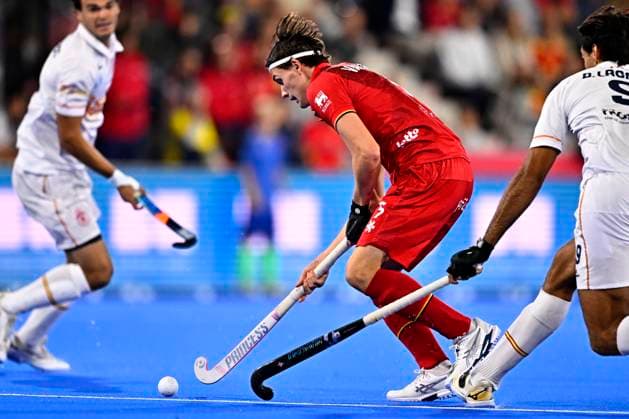 Spain v Belgium - FIH Hockey World Cup 2026 WAVRE, BELGIUM - AUGUST 23 : Van Dessel Arno of Belgium during the FIH Hockey World Cup 2026 M36 second phase group pool F match between Spain and Belgium on August 23, 2026 in Wavre, Belgium, 23 08 2026 Wavre Belgium  Copyright: xTomasxSiskx