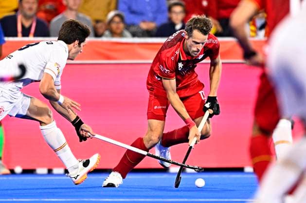 Spain v Belgium - FIH Hockey World Cup 2026 WAVRE, BELGIUM - AUGUST 23 : De Kerpel Nicolas of Belgium during the FIH Hockey World Cup 2026 M36 second phase group pool F match between Spain and Belgium on August 23, 2026 in Wavre, Belgium, 23 08 2026 Wavre Belgium  Copyright: xTomasxSiskx