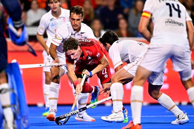 Spain v Belgium - FIH Hockey World Cup 2026 WAVRE, BELGIUM - AUGUST 23 : Foubert Victor of Belgium during the FIH Hockey World Cup 2026 M36 second phase group pool F match between Spain and Belgium on August 23, 2026 in Wavre, Belgium, 23 08 2026 Wavre Belgium  Copyright: xTomasxSiskx
