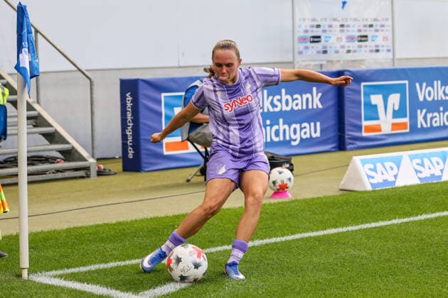 Marie Steiner (TSG 1899 Hoffenheim, 9) Fussball: Google Pixel Frauen-Bundesliga, 1. Spieltag, TSG 1899 Hoffenheim vs. VfB Stuttgart am 23.08.2026 in Sinsheim (SNP Arena), Deutschland Sinsheim SNP Arena Deutschland *** Marie Steiner, TSG 1899 Hoffenheim, Women s Bundesliga, Matchday 9, TSG 1899 Hoffenheim vs. VfB Stuttgart on August 23, 2026, at Sinsheim SNP Arena, Germany; Sinsheim SNP Arena, Germany Copyright: xFranzxReindelx