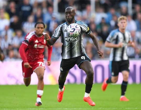 Yoane Wisse of Newcastle United Newcastle United v Liverpool, Premier League Football, Football, St James Park, Newcastle, UK - 23 Aug 2026Newcastle St James Park United Kingdom EDITORIAL USE ONLY No use with unauthorised audio, video, data, fixture lists, club league logos or live services. Online in-match use limited to 120 images, no video emulation. No use in betting, games or single club league player publications.  Copyright: xRichardxLee Shutterstockx 17112314cr