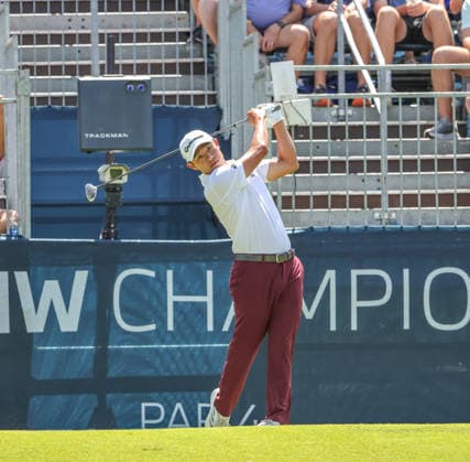 PGA, Golf Herren 2026: BMW Championship Aug 23 AUG 23, 2026: Collin Morikawa of the United States tees off on the 1st tee during the final round of the BMW Championship at Bellerive Country Club in St. Louis, Missouri. Roman Puno CSM (Credit Image: Â Roman Puno Cal Media) St. Louis Missouri United States EDITORIAL USE ONLY Copyright: xx ZUMA-20260823_zma_c04_061.jpg RomanxPunox csmphotothree514478