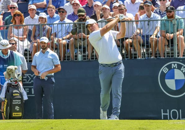 PGA, Golf Herren 2026: BMW Championship Aug 23 AUG 23, 2026: Chris Gotterup of the United States tees off on the 1st tee during the final round of the BMW Championship at Bellerive Country Club in St. Louis, Missouri. Roman Puno CSM (Credit Image: Â Roman Puno Cal Media) St. Louis Missouri United States EDITORIAL USE ONLY Copyright: xx ZUMA-20260823_zma_c04_059.jpg RomanxPunox csmphotothree514480