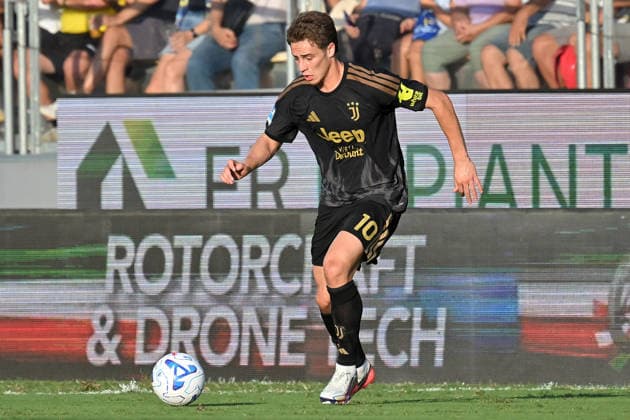 IPA87740435 - Kenan Yildiz of Juventus during the 2026–2027 Serie A match between Frosinone and Juventus at Benito Stirpe Stadium in Frosinone, Italy, on August 23, 2026. Mattia Vian  Copyright: xMattiaxVian IPAxSportx xx 87740435