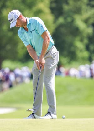 PGA, Golf Herren 2026: BMW Championship Aug 23 AUG 23, 2026: Justin Thomas of the United States rolls a putt on the 7th hole during the final round of the BMW Championship at Bellerive Country Club in St. Louis, Missouri. Roman Puno CSM (Credit Image: Â Roman Puno Cal Media) St. Louis Missouri United States EDITORIAL USE ONLY Copyright: xx ZUMA-20260823_zma_c04_073.jpg RomanxPunox csmphotothree514466