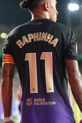 ESP: LaLiga EA Sports Elche CF v FC Barcelona, Barca Raphinha of FC Barcelona during LaLiga EA Sports match between Elche CF v FC Barcelona played at Martinez Valero Stadium, Elche on August 23 2026 in Spain Spain Soccer *** ESP LaLiga EA Sports Elche CF vs. FC Barcelona: Raphinha of FC Barcelona during the LaLiga EA Sports match between Elche CF and FC Barcelona, played at Martinez Valero Stadium in Elche on August 23, 2026, in Spain. Spanish Soccer Copyright: xAgenciaxLOFx
