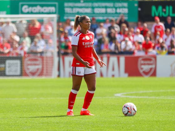 London Borehamwood, England - September 23: during the pre season match between Arsenal Women and Paris FC, at Mangata Developments Stadium, Meadow Park on September 23, 2026 in London, England Photo credit: Jody Demay-Davies SPP  Copyright: xJodyxDemay-Daviesx xSPPx Sportspressphoto_SPR214044