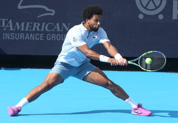Cincinatti Open tennis tournament Authur Fils of France in action against Frances Tiafoe of the USA during their finals match of the Cincinnati Open tennis tournament in Cincinnati, USA, 23 August 2026. CINCINNATI OHIO UNITED STATES  Copyright: xMARKxLYONSx