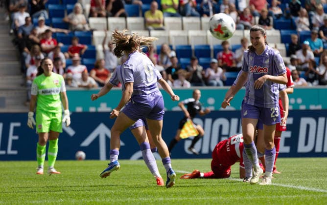 23.08.26 Frauen TSG 1899 Hoffenheim - VfB Stuttgart Deutschland, Stuttgart, 23.08.2026, Fussball, Frauen, Bundesliga, Saison 2026 2027, TSG 1899 Hoffenheim - VfB Stuttgart: Marie Steiner (TSG 1899 Hoffenheim); Jubel Tor 1:0 Steiner. *** August 23, 2026 Women s TSG 1899 Hoffenheim vs. VfB Stuttgart Germany, Stuttgart, August 23, 2026, Soccer, Women s, Bundesliga, 2026–2027 Season, TSG 1899 Hoffenheim vs. VfB Stuttgart Marie Steiner TSG 1899 Hoffenheim Celebrates Goal 1–0 Steiner