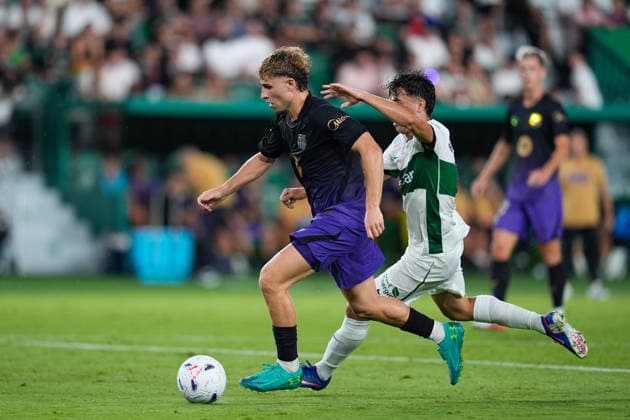 August 23, 2026, Elche, Elche, Spain: Fermin Lopez of FC Barcelona, Barca runs with the ball during the Spanish League, LaLiga EA Sports, football match played between Elche CF and FC Barcelona at Estadio Manuel Martinez Valero on August 23, 2026, in Elche, Spain. Elche CF V FC Barcelona - LaLiga EA Sports  - ZUMAa181 20260823_zaa_a181_201 Copyright: xDennisxAgyemanx
