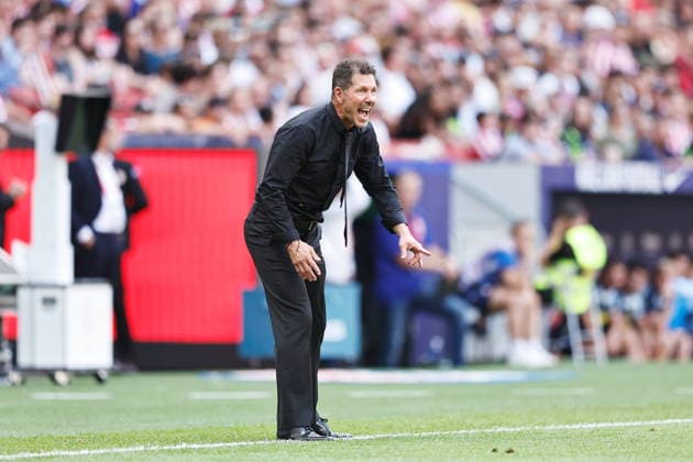 Diego Pablo Simeone (Atletico), AUGUST 23, 2026 - Football Soccer : Spanish LaLiga EA Sports match between Club Atletico de Madrid - Villarreal CF at the Estadio Riyahd Air Metropolitano in Madrid, Spain. Noxthirdxpartyxsales  aflo_342498001 MutsuxKawamorix