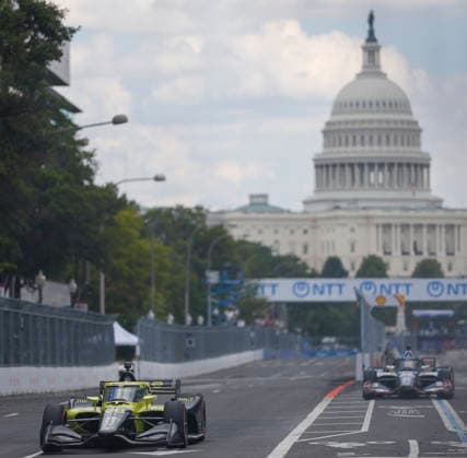August 23, 2026: Will Power, driver of the 26 Andretti Honda drives during the NTT IndyCar, Indy Car, IRL, USA Series Freedom 250 on August 22, 2026 on the streets of Washington, DC. CSM Washington Dc USA - ZUMAc04_ 20260823_zma_c04_097 Copyright: xJustinxCooperx