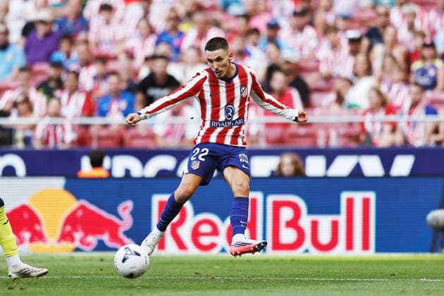 Alejandro Grimaldo (Atletico), AUGUST 23, 2026 - Football Soccer : Spanish LaLiga EA Sports match between Club Atletico de Madrid - Villarreal CF at the Estadio Riyahd Air Metropolitano in Madrid, Spain. Noxthirdxpartyxsales  aflo_342498170 MutsuxKawamorix