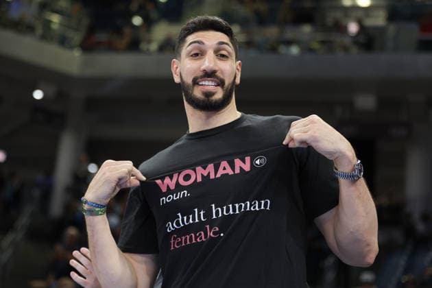 CHICAGO, USA - August 23: Enes Kanter Freedom attends the WNBA, Basketball Damen, USA game between the Chicago Sky and Indiana Fever at Wintrust Arena on Saturday, August 8 in Chicago, USA  Copyright: xShainaxBenhiyoun SPPx Sportspressphoto_SPR214300