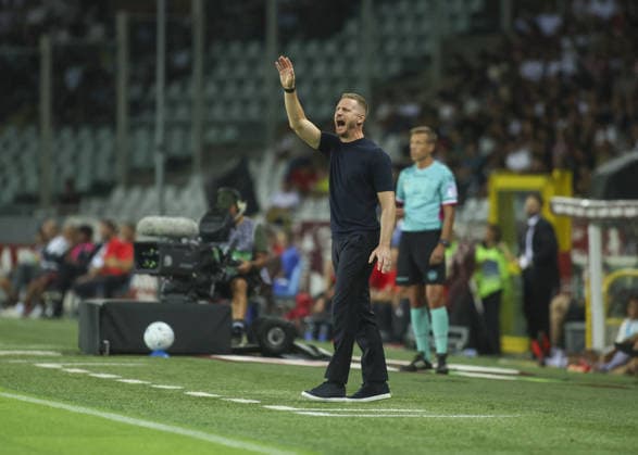 SOCCER - Serie A - Torino FC vs. AC Milan Photo by IPA ABACAPRESS.COM87741348 - Ignazio Abate, manager of Torino FC, during the 2026 27 Coppa Italia soccer match between Torino FC and Carrarese Calcio 1908 on August 23, 2026, at the Stadio Olimpico Grande Torino in Turin, Italy. Photo by Nderim KACELI Turin Italy  Copyright: xIPAxSport ABACAx