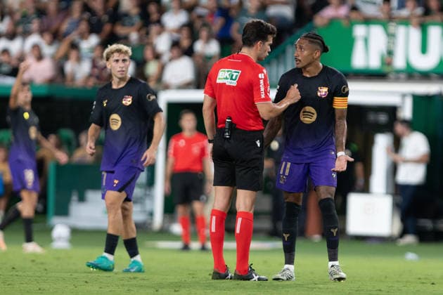 ESP: LaLiga EA Sports Elche CF v FC Barcelona, Barca Raphinha during LaLiga EA Sports match between Elche CF v FC Barcelona played at Martinez Valero Stadium, Elche on August 23 2026 in Spain Elche Spain Football *** ESP LaLiga EA Sports Elche CF vs. FC Barcelona: Raphinha during the LaLiga EA Sports match between Elche CF and FC Barcelona, played at Martinez Valero Stadium in Elche on August 23, 2026, in Spain. Elche, Spain. Soccer Copyright: xJosexFerrer xAgenciaxLOFx