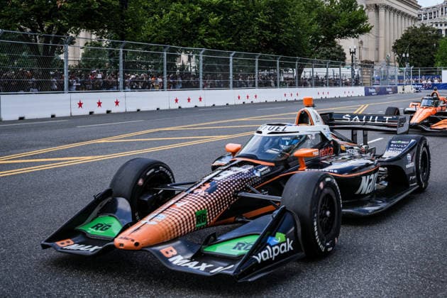 IndyCar, Indy Car, IRL, USA hits the streets of Washington for the first time in a race launched by Trump WASHINGTON, D.C., UNITED STATES - AUGUST 23: IndyCar drivers speed along Pennsylvania Avenue near iconic landmarks around the National Mall during the Freedom 250 Grand Prix in Washington, D.C., United States, on August 23, 2026. Held on a 1.7-mile, seven-turn street circuit to commemorate the 250th anniversary of U.S. independence, the historic event marked IndyCar s first-ever race through the capital s streets. Kyle Kirkwood ( 27, Andretti Global, Sam s Club Honda) claimed victory at the Freedom 250 Grand Prix after leading 128 of the 147 laps. Hasan Akbas Anadolu Washington United States. Editorial use only. Please get in touch for any other usage.  Copyright: x2026xAnadoluxHasanxAkbasx