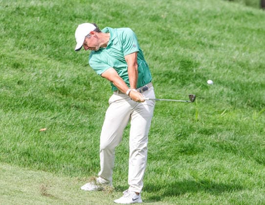 PGA, Golf Herren 2026: BMW Championship Aug 23 AUG 23, 2026: Rory McIlroy of the Northern Ireland second shot on the 15th hole during the final round of the BMW Championship at Bellerive Country Club in St. Louis, Missouri. Roman Puno CSM (Credit Image: Â Roman Puno Cal Media) St. Louis Missouri United States EDITORIAL USE ONLY Copyright: xx ZUMA-20260823_zma_c04_154.jpg RomanxPunox csmphotothree514570