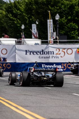 IndyCar, Indy Car, IRL, USA hits the streets of Washington for the first time in a race launched by Trump WASHINGTON, D.C., UNITED STATES - AUGUST 23: IndyCar drivers speed along Pennsylvania Avenue near iconic landmarks around the National Mall during the Freedom 250 Grand Prix in Washington, D.C., United States, on August 23, 2026. Held on a 1.7-mile, seven-turn street circuit to commemorate the 250th anniversary of U.S. independence, the historic event marked IndyCar s first-ever race through the capital s streets. Kyle Kirkwood ( 27, Andretti Global, Sam s Club Honda) claimed victory at the Freedom 250 Grand Prix after leading 128 of the 147 laps. Hasan Akbas Anadolu Washington United States. Editorial use only. Please get in touch for any other usage.  Copyright: x2026xAnadoluxHasanxAkbasx
