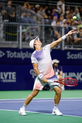 CANCUN COUNTRY OPEN 2026 CANCUN COUNTRY OPEN 2026 SEBASTIAN BAEZ VS HUBERT HURKACZ 23082026 CANCUN, QUINTANA ROO. Action photo of Sebastian Baez of Argentina during singles championship match of the Cancun Country Open 2026 Tennis 125 Challenger tournament held at the Cancun Country Club of Cancun, Quintana Roo, Mexico. Foto de accion de Sebastian Baez de Argentina durante juego por el titulo de singles del Cancun Country Open 2026 ATP, Tennis Herren Tennis 125 Challenger que se celebra en el Cancun Country Club de Cancun, Quintana Roo, Mexico. PHOTO BY IMAGENSHOP AGENCIA FOTOGRAFICA CANCUN QUINTANA ROO MEXICO *** CANCUN COUNTRY OPEN 2026 CANCUN COUNTRY OPEN 2026 SEBASTIAN BAEZ VS. HUBERT HURKACZ 08 23 2026 CANCUN, QUINTANA ROO Action photo of Sebastian Baez of Argentina during the singles championship match of the 2026 Cancun Country Open Tennis 125 Challenger tournament held at the Cancun Country Club in Cancun, Quintana Roo, Mexico Action photo of Sebastian Baez of Argentina during the singles title match of the 2026 Cancun Country Open ATP, Tennis 125 Challenger, held at the Cancun Country Club in Cancun, Quintana Roo, Mexico PHOTO BY IMAGENSHOP PHOTO AGENCY CANCUN QUINTANA ROO MEXICO Copyright: xIMAGENSHOPxAGENCIAxFOTOGRAFICAx