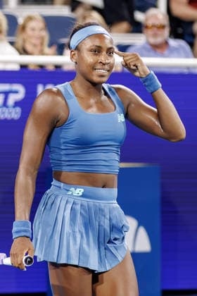 August 23, 2026, Mason, Ohio, U.S: Coco Gauff (USA) celebrates after winning the womenÃ¢â‚¬â ¢s Championship of the Cincinnati Open at the Lindner Family Tennis Center , Mason, Oh. Mason U.S - ZUMAs304 20260823_zaf_s304_075 Copyright: xScottxStuartx