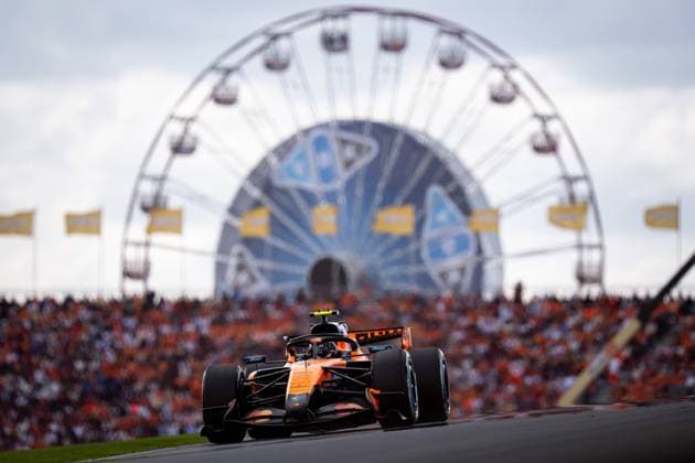 F1 2026: Dutch Grand Prix in Zandvoort, Netherlands - 23 Aug 2026 Lando Norris (GBR) (McLaren Mastercard F1 Team) during the race of the Formula 1 Heineken Dutch Grand Prix 2026 at the Circuit Zandvoort. Zandvoort Netherlands Copyright: xLucaxMartinix xSOPAxImagesx Luca-Martini-1444414