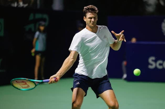 CANCUN COUNTRY OPEN 2026 CANCUN COUNTRY OPEN 2026 SEBASTIAN BAEZ VS HUBERT HURKACZ 23082026 CANCUN, QUINTANA ROO. Action photo of Hubert Hurkacz of Poland during singles championship match of the Cancun Country Open 2026 Tennis 125 Challenger tournament held at the Cancun Country Club of Cancun, Quintana Roo, Mexico. Foto de accion de Hubert Hurkacz of Poland durante juego por el titulo de singles del Cancun Country Open 2026 ATP, Tennis Herren Tennis 125 Challenger que se celebra en el Cancun Country Club de Cancun, Quintana Roo, Mexico. PHOTO BY IMAGENSHOP AGENCIA FOTOGRAFICA CANCUN QUINTANA ROO MEXICO *** CANCUN COUNTRY OPEN 2026 CANCUN COUNTRY OPEN 2026 SEBASTIAN BAEZ VS HUBERT HURKACZ 08 23 2026 CANCUN, QUINTANA ROO Action photo of Hubert Hurkacz of Poland during the singles championship match of the 2026 Cancun Country Open Tennis 125 Challenger tournament held at the Cancun Country Club in Cancun, Quintana Roo, Mexico Action photo of Hubert Hurkacz of Poland during the singles title match of the 2026 Cancun Country Open ATP, Tennis 125 Challenger, held at the Cancun Country Club in Cancun, Quintana Roo, Mexico PHOTO BY IMAGENSHOP PHOTO AGENCY CANCUN QUINTANA ROO MEXICO Copyright: xIMAGENSHOPxAGENCIAxFOTOGRAFICAx