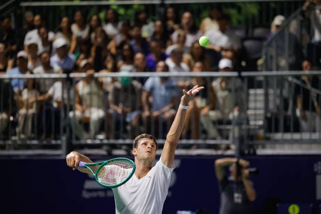 CANCUN COUNTRY OPEN 2026 CANCUN COUNTRY OPEN 2026 SEBASTIAN BAEZ VS HUBERT HURKACZ 23082026 CANCUN, QUINTANA ROO. Action photo of Hubert Hurkacz of Poland during singles championship match of the Cancun Country Open 2026 Tennis 125 Challenger tournament held at the Cancun Country Club of Cancun, Quintana Roo, Mexico. Foto de accion de Hubert Hurkacz of Poland durante juego por el titulo de singles del Cancun Country Open 2026 ATP, Tennis Herren Tennis 125 Challenger que se celebra en el Cancun Country Club de Cancun, Quintana Roo, Mexico. PHOTO BY IMAGENSHOP AGENCIA FOTOGRAFICA CANCUN QUINTANA ROO MEXICO *** CANCUN COUNTRY OPEN 2026 CANCUN COUNTRY OPEN 2026 SEBASTIAN BAEZ VS HUBERT HURKACZ 08 23 2026 CANCUN, QUINTANA ROO Action photo of Hubert Hurkacz of Poland during the singles championship match of the 2026 Cancun Country Open Tennis 125 Challenger tournament held at the Cancun Country Club in Cancun, Quintana Roo, Mexico Action photo of Hubert Hurkacz of Poland during the singles title match of the 2026 Cancun Country Open ATP, Tennis 125 Challenger, held at the Cancun Country Club in Cancun, Quintana Roo, Mexico PHOTO BY IMAGENSHOP PHOTO AGENCY CANCUN QUINTANA ROO MEXICO Copyright: xIMAGENSHOPxAGENCIAxFOTOGRAFICAx