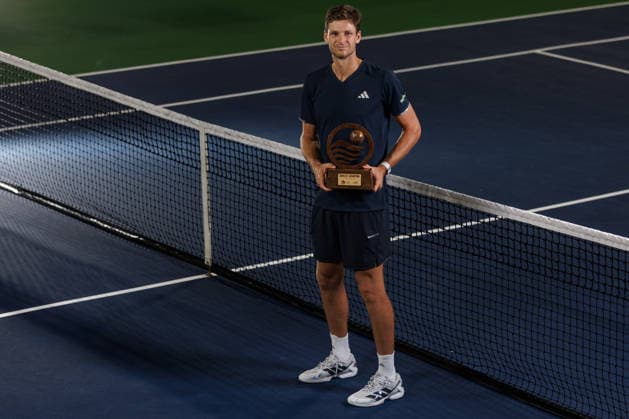 CANCUN COUNTRY OPEN 2026 CANCUN COUNTRY OPEN 2026 HUBERT HURKACZ 23082026 CANCUN, QUINTANA ROO. Photo session of Hubert Hurkacz of Poland, winner of the singles championship match of the Cancun Country Open 2026 Tennis 125 Challenger tournament held at the Cancun Country Club of Cancun, Quintana Roo, Mexico. Foto Hubert Hurkacz de Polonia, ganador del juego por el titulo de singles del Cancun Country Open 2026 ATP, Tennis Herren Tennis 125 Challenger que se celebra en el Cancun Country Club de Cancun, Quintana Roo, Mexico. PHOTO BY IMAGENSHOP AGENCIA FOTOGRAFICA CANCUN QUINTANA ROO MEXICO *** CANCUN COUNTRY OPEN 2026 CANCUN COUNTRY OPEN 2026 HUBERT HURKACZ 08 23 2026 CANCUN, QUINTANA ROO Photo session with Hubert Hurkacz of Poland, winner of the singles championship match at the 2026 Cancun Country Open Tennis 125 Challenger tournament held at the Cancun Country Club in Cancun, Quintana Roo, Mexico. Photo of Hubert Hurkacz of Poland, winner of the singles title match at the 2026 Cancun Country Open ATP, a Tennis 125 Challenger tournament held at the Cancun Country Club in Cancun, Quintana Roo, Mexico. PHOTO BY IMAGENSHOP PHOTO AGENCY CANCUN QUINTANA ROO MEXICO Copyright: xIMAGENSHOPxAGENCIAxFOTOGRAFICAx