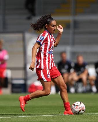 . - London City Lionesses v Atletico de Madrid Femenino, Pre Season Friendly, Copper Jax Community Stadium, London, 23rd August 2026. Daniel Weir Crystal Pix Celia Segura of Atletico de Madrid Femenino. - London City Lionesses v Atletico de Madrid Femenino, Pre Season Friendly, Copper Jax Community Stadium, London, 23rd August 2026. Daniel Weir Crystal Pix London Copper Jax Community Stadium United kingdom Copyright: xDanielxWeirx CP_Lionesses_Atletico_230826_DW128