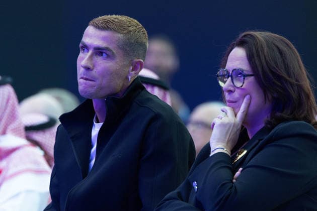 Emmanuel Macron And Mohammed Bin Salman Attend Esports World Cup Closing Ceremony - Paris Football player Cristiano Ronaldo during the closing ceremony of the Esports World Cup at the Grand Palais in Paris, France, 23 August 2026. Photo by Raphael Lafargue ABACAPRESS.COM Paris Ile-de-France France  Copyright: xLafarguexRaphael ABACAx
