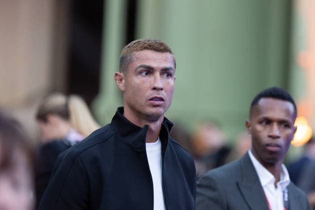 Emmanuel Macron And Mohammed Bin Salman Attend Esports World Cup Closing Ceremony - Paris Football player Cristiano Ronaldo during the closing ceremony of the Esports World Cup at the Grand Palais in Paris, France, 23 August 2026. Photo by Raphael Lafargue ABACAPRESS.COM Paris Ile-de-France France  Copyright: xLafarguexRaphael ABACAx