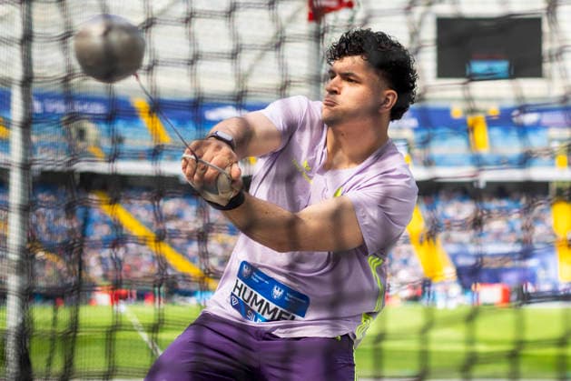 Wanda Diamond League And Kamila Skolimowska Memorial In Chorzow Merlin Hummel during the men™s hammer throw at the Diamond League and Kamila Skolimowska Memorial in chorzow,Poland on August 23, 2026 Chorzow Poland  Copyright: xAndrzejxIwanczukx originalFilename:iwanczuk-wandadia260823_npW3s.jpg