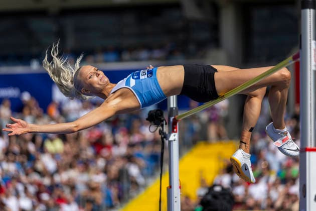 Wanda Diamond League And Kamila Skolimowska Memorial In Chorzow Louise Ekman during the women™s high jump at the Diamond League and Kamila Skolimowska Memorial in chorzow,Poland on August 23, 2026 Chorzow Poland  Copyright: xAndrzejxIwanczukx originalFilename:iwanczuk-wandadia260823_npA9a.jpg