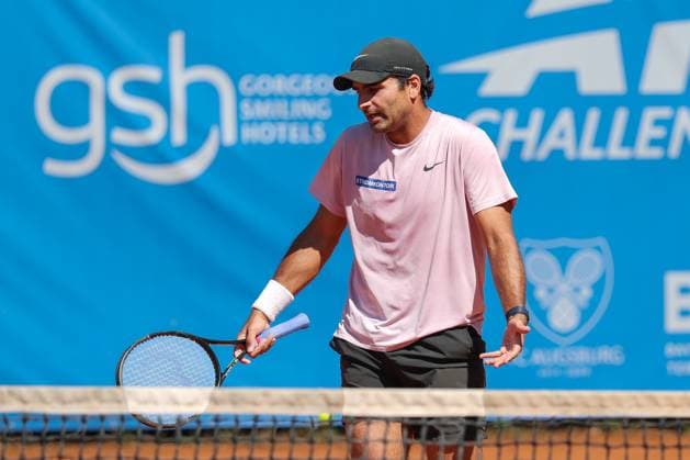 im Bild: Benjamin Hassan (LBN), Matthew W. Donald (CZE) vs. Benjamin Hassan (LBN), ATP, Tennis Herren Challenger Schwaben Open, Herren, Tennis, Qualifikationsrunde, 24.08.2026 Augsburg Bayern Deutschland *** Pictured: Benjamin Hassan (LBN) vs. Matthew W. Donald (CZE), ATP Challenger Schwaben Open, Men s Tennis, Qualifying Round, August 24, 2026, Augsburg, Bavaria, Germany Copyright: xkolbert-press ChristianxKolbertx