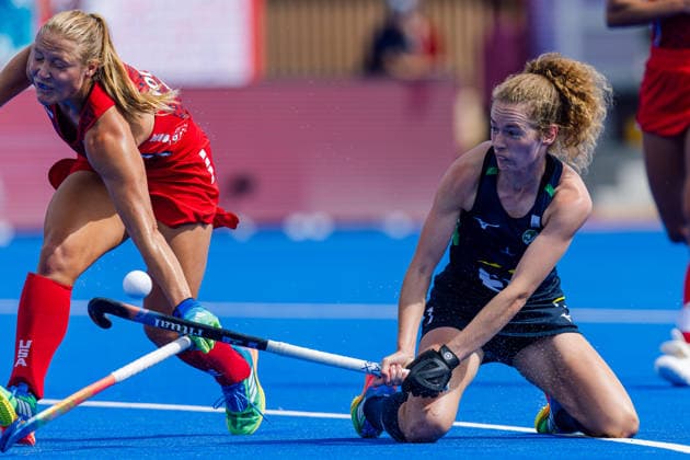 2026 Women s FIH Hockey World Cup, Belfius Hockey Arena, Wavre, Belgium 24 8 2026 Ireland vs United States Niamh Carey Player of Ireland shoots Niamh Carey Player shoots 24 8 2026  Copyright: xx RJ2_3262 20260824