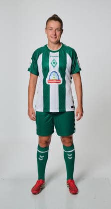 1.BL Frauen, Porträttermin 2026 2027, Michelle Ulbrich; SV Werder Bremen; Bremen Bremen Deutschland *** Women s 1st Division, Photo Shoot 2026–2027, Michelle Ulbrich, SV Werder Bremen, Bremen, Germany Copyright: xWerderxBremenxviaxNordphotox
