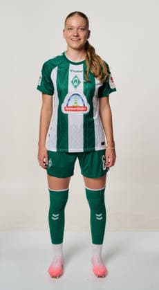 1.BL Frauen, Porträttermin 2026 2027, Marie Gmeineder; SV Werder Bremen; Bremen Bremen Deutschland *** 1st Division Women, Photo Shoot 2026–2027, Marie Gmeineder, SV Werder Bremen, Bremen, Germany Copyright: xWerderxBremenxviaxNordphotox